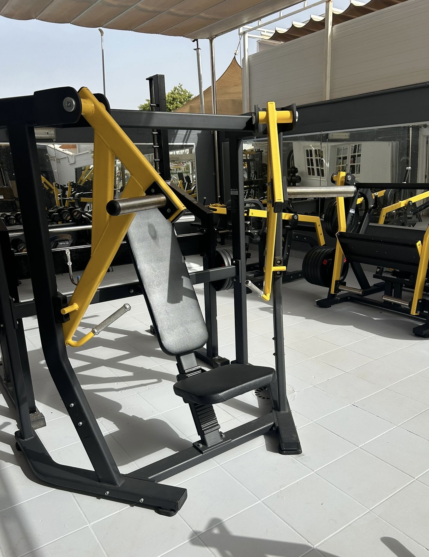 Open air training area
